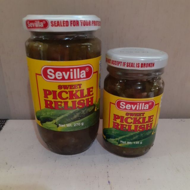 Sweet pickle relish 135g/270g Shopee Philippines