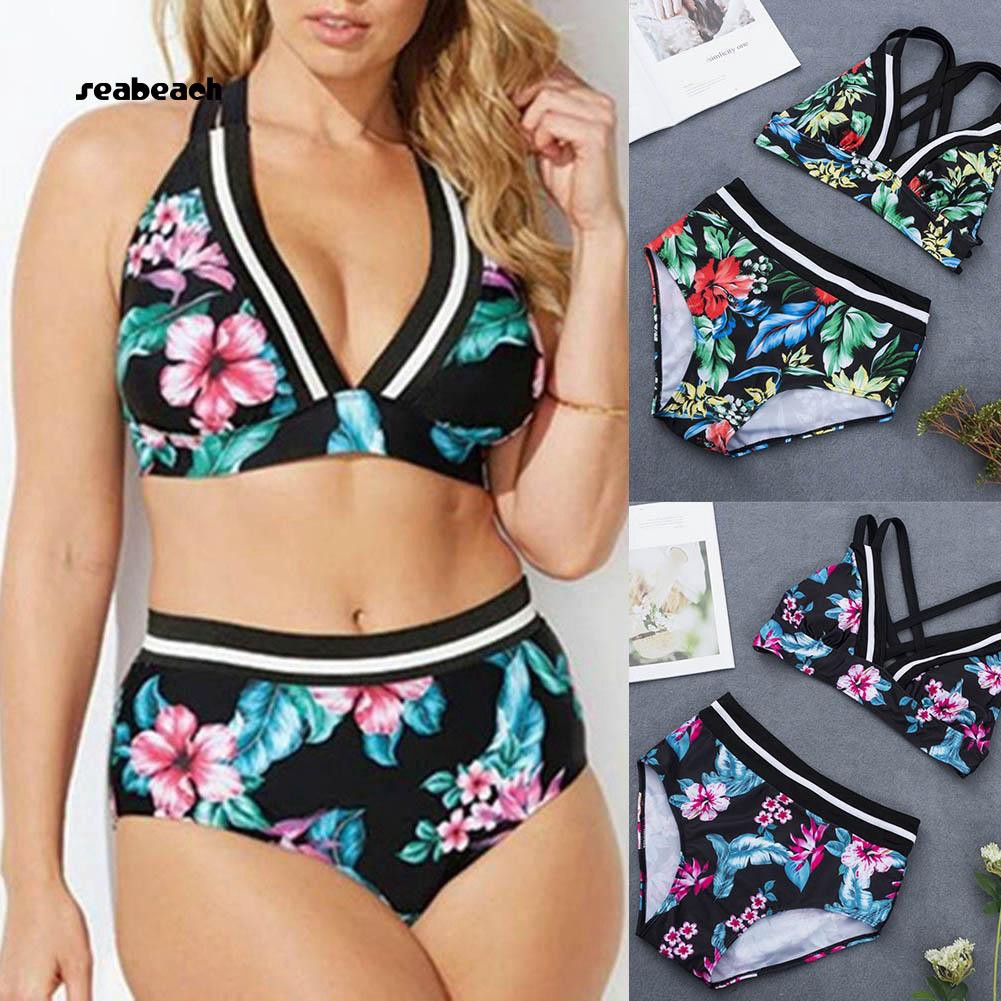 plus size women's bikini swimwear