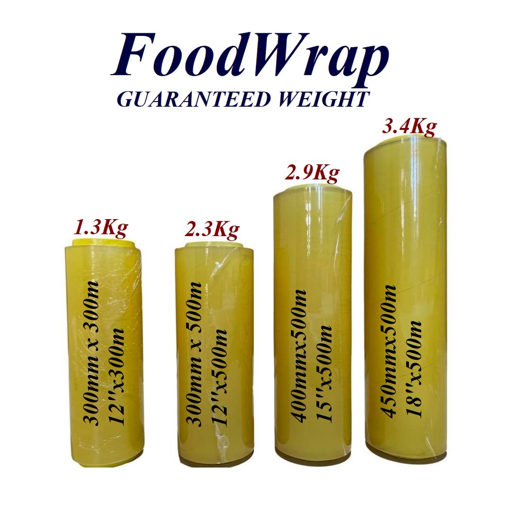 Food Wrap / Cling Wrap (12'',15'',18'') Shopee Philippines
