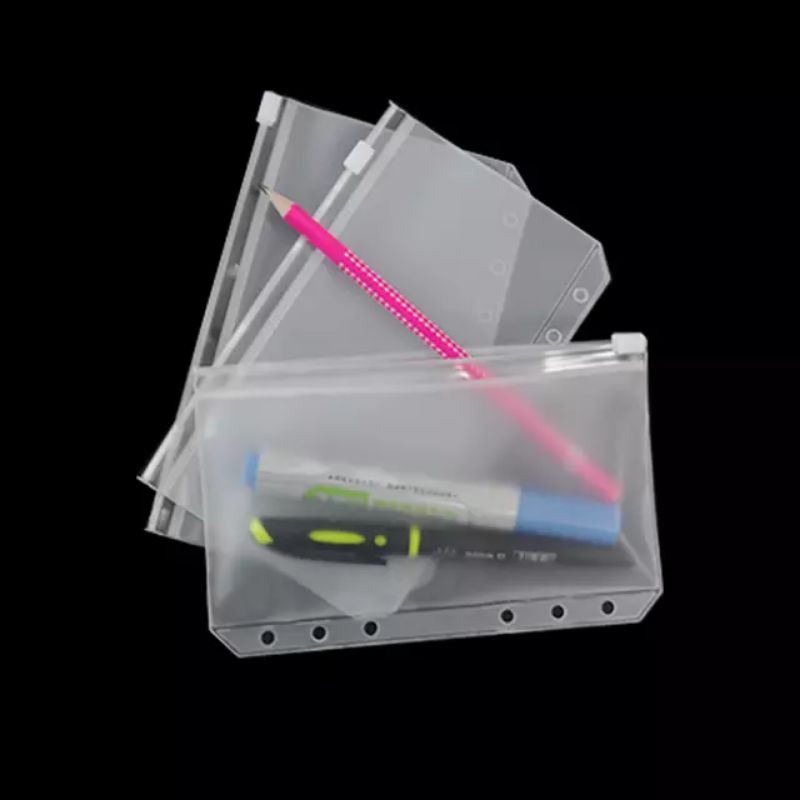 Transparent Ziplock Binder Storage Shopee Philippines