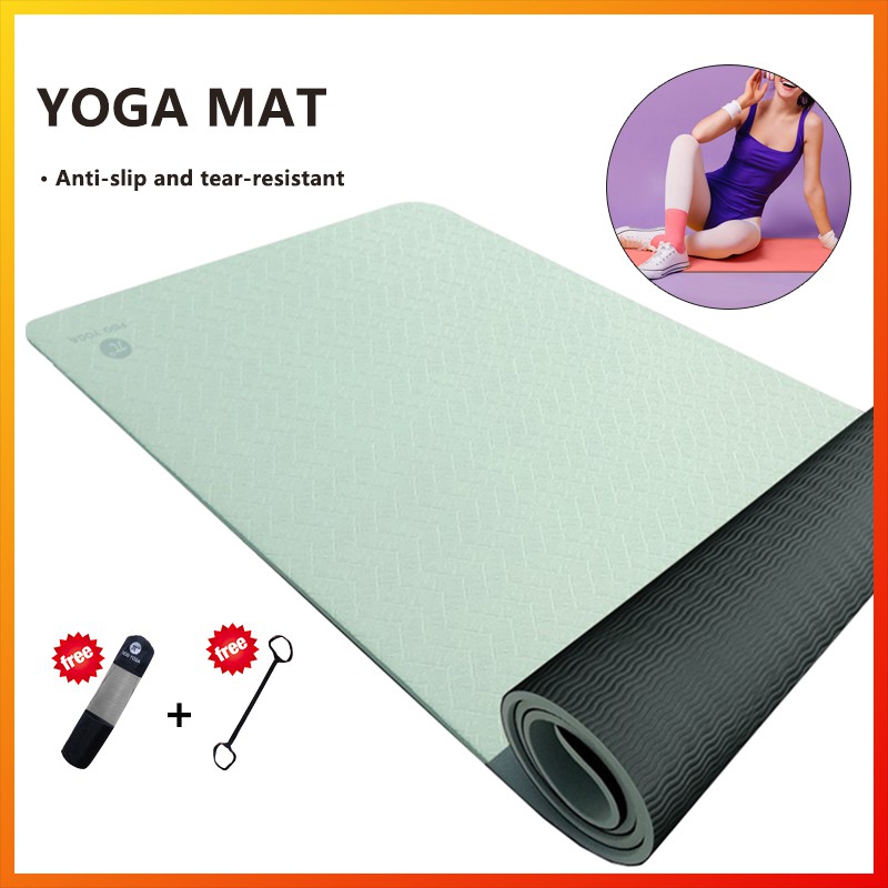 yoga mat with holes