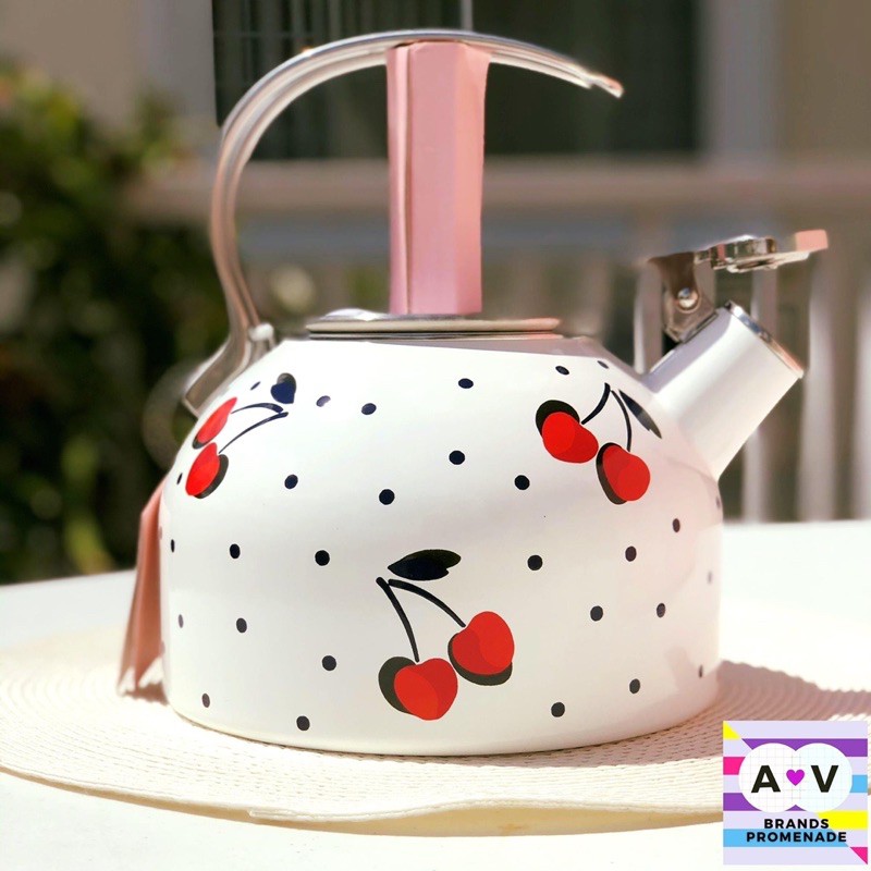 Original Kate Spade Cherry Dot Kettle | Shopee Philippines