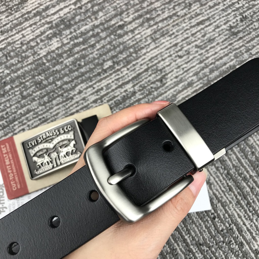 levis cut to fit leather belt
