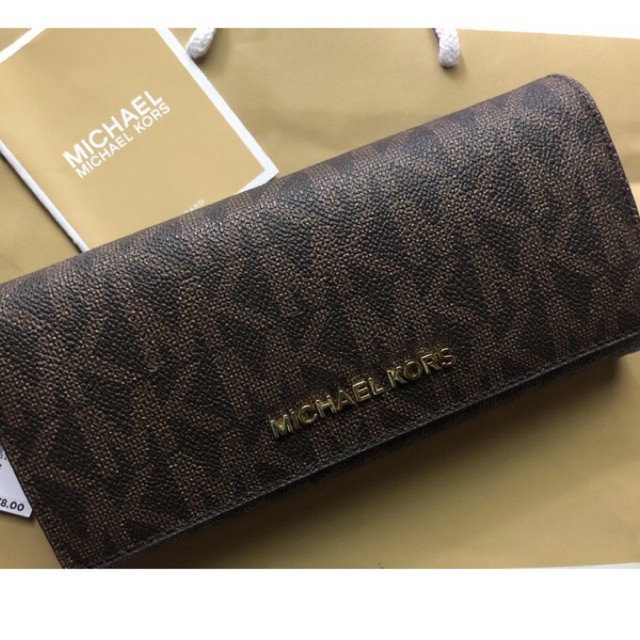 Authentic Michael Kors Jet Set Carry All Wallet | Shopee Philippines