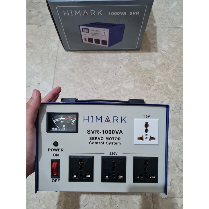 Himark SVR1000VA AVR Automatic Voltage Regulator 1000W Servo Motor Control System Authentic