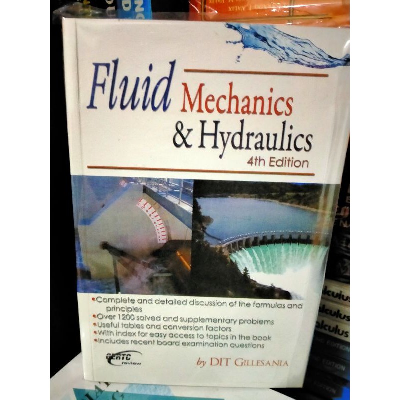 Fluid Mechanics & Hydraulics Gillesania Shopee Philippines