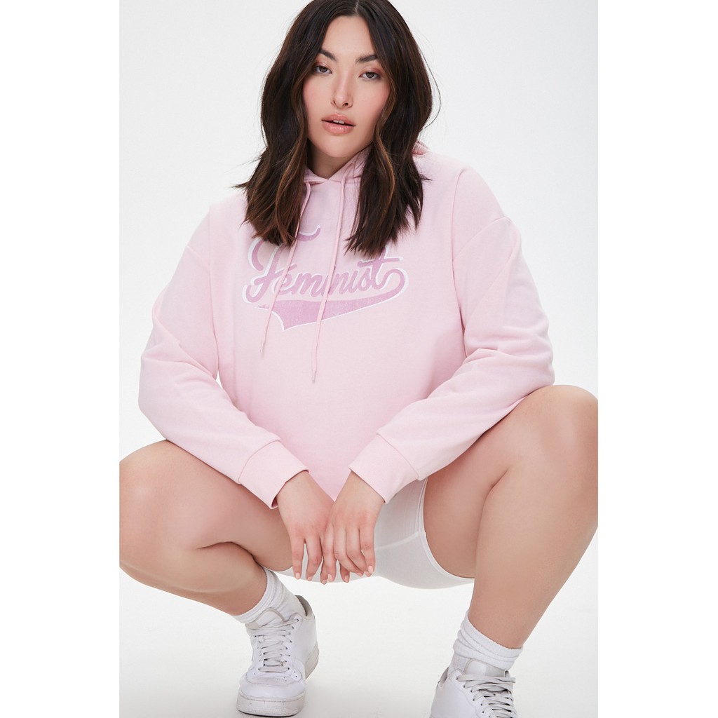 forever 21 pink hoodie