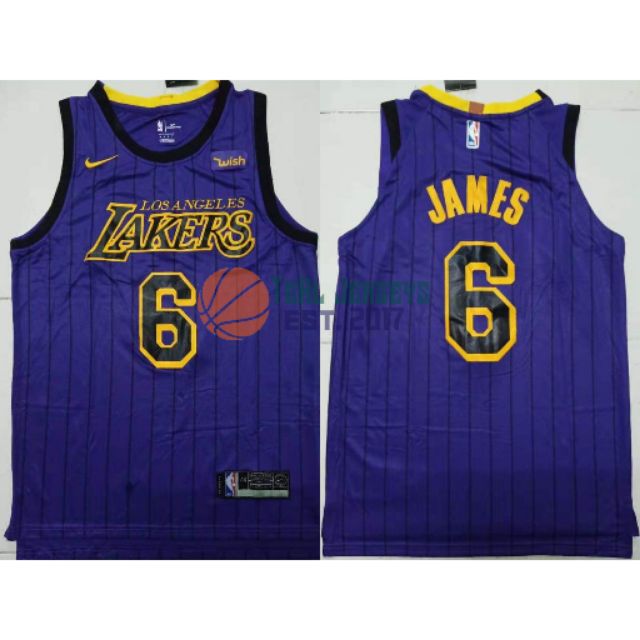 james la lakers jersey