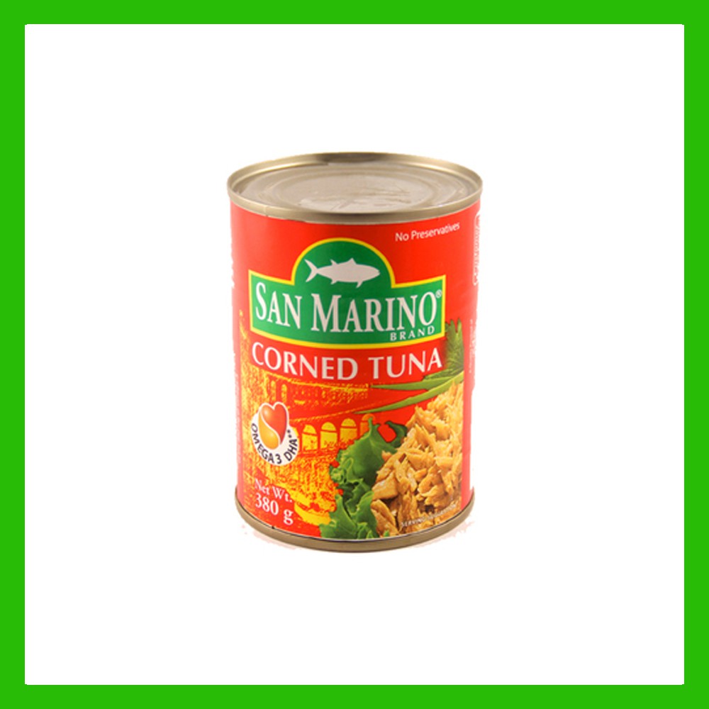 San Marino Corned Tuna Red 380g Shopee Philippines
