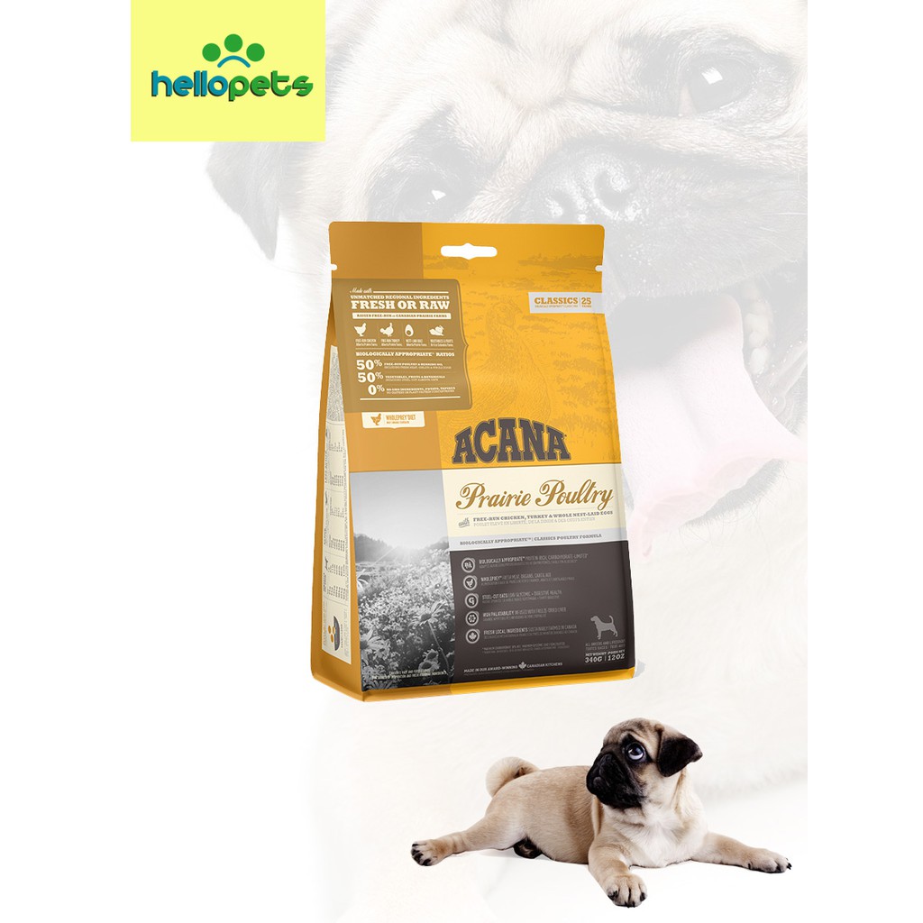 acana prairie poultry dog