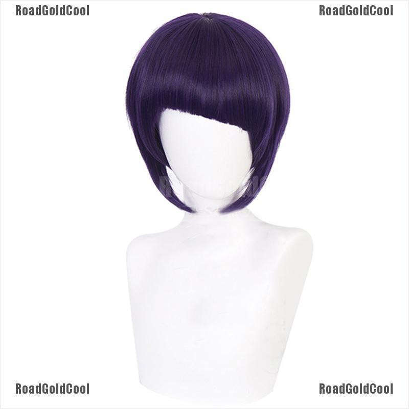 Roadgoldcool Anime Character Jiro Kyoka Straight Purple Hair Wig