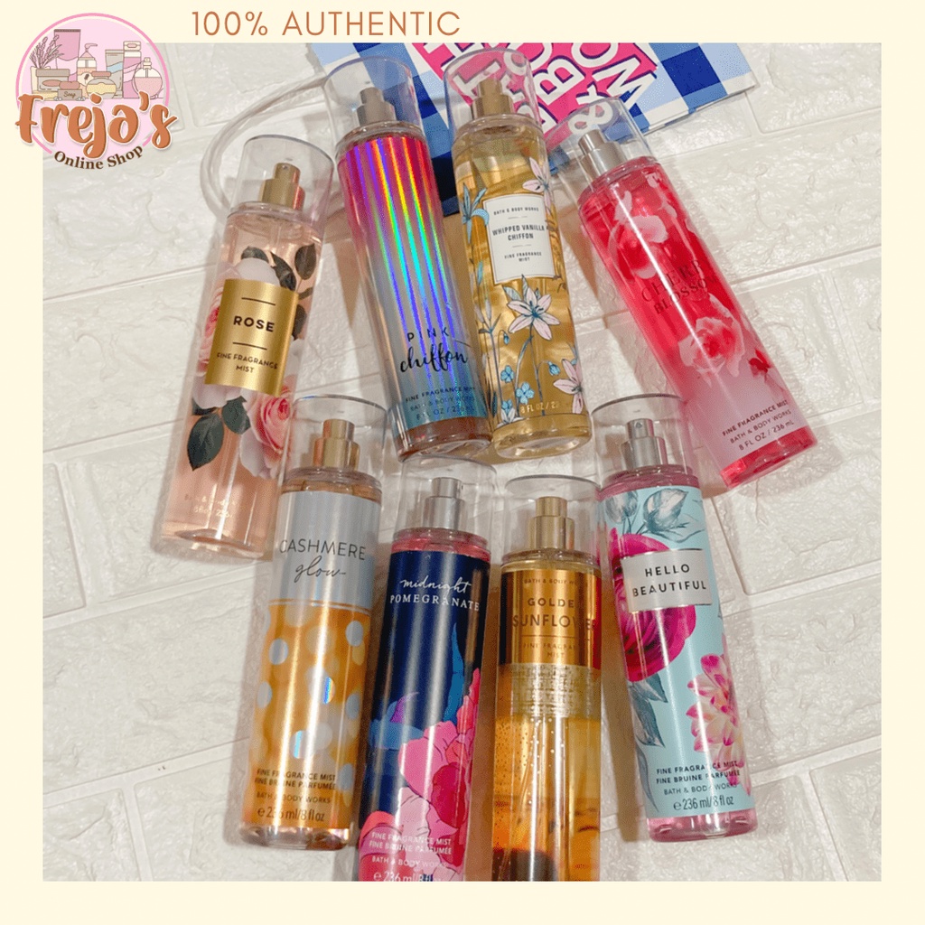 Bath & Body Works Retired Scents Fine Fragrance Mist Shopee Philippines