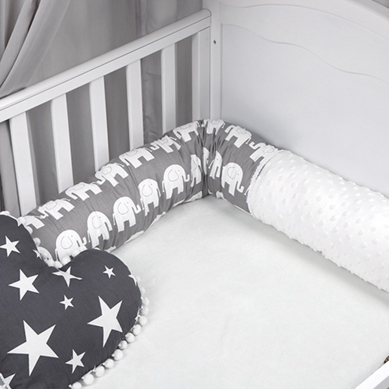 snake crib bumper