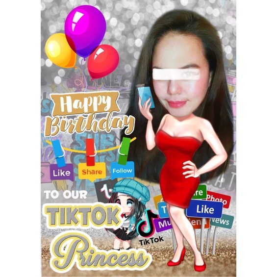 Tiktok cake topper / sexy/ tiktoker | Shopee Philippines