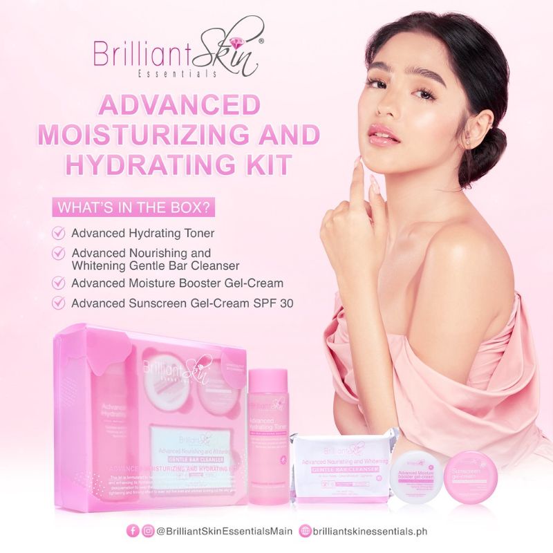 Brilliant Advancesd Moisturizing and Hydrating Kit | Shopee Philippines