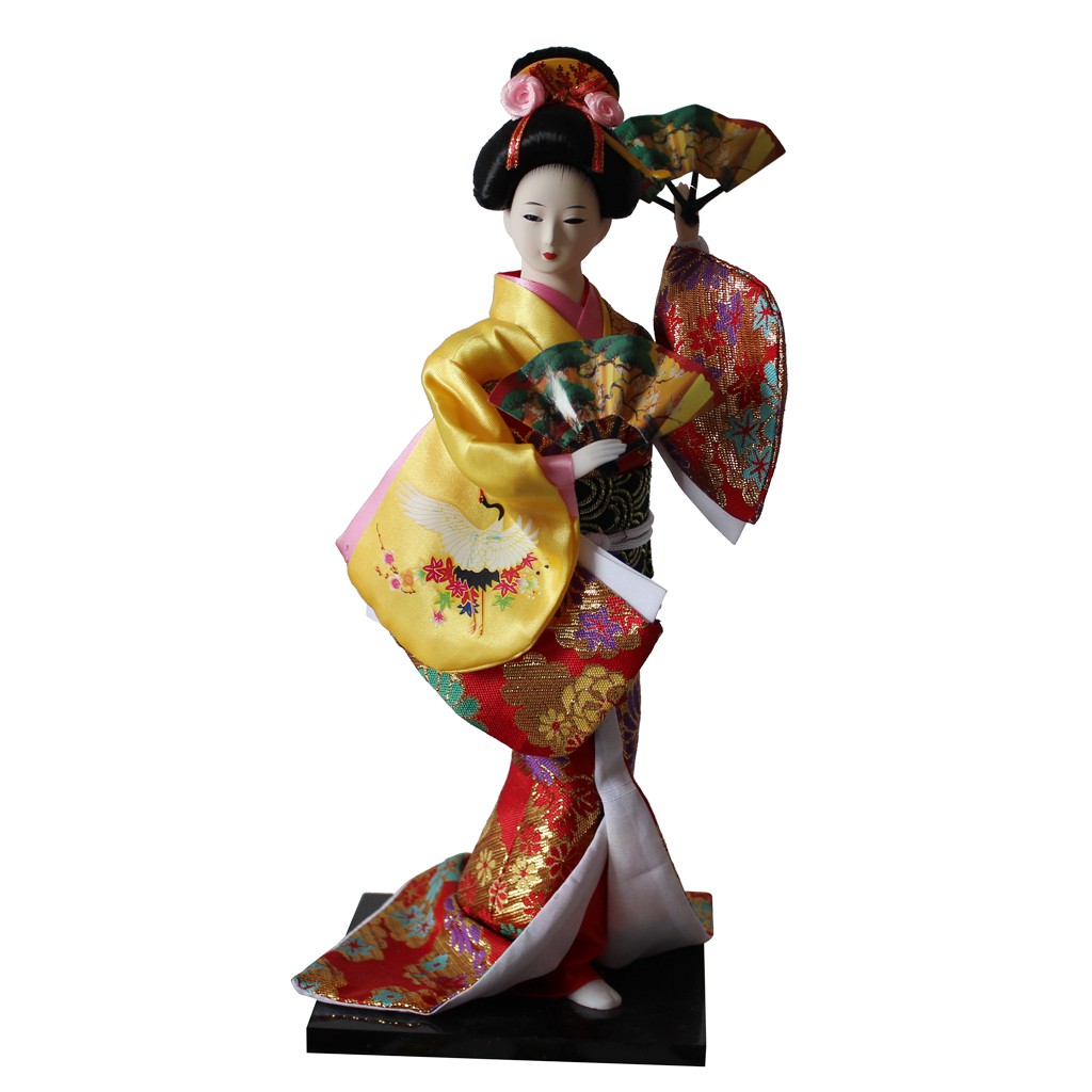 vintage geisha doll