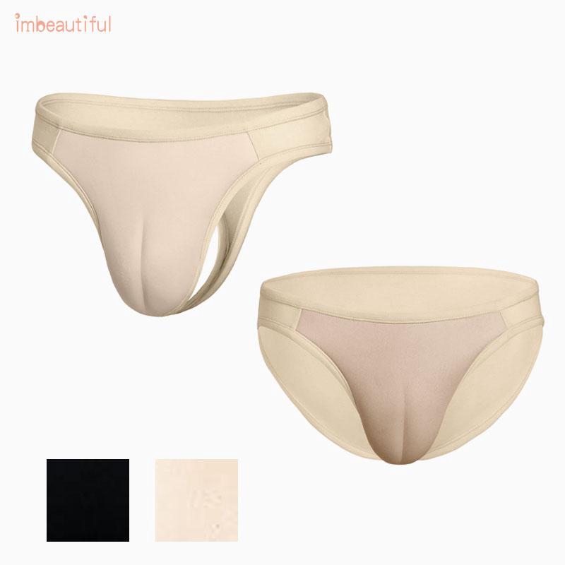 2018 Thong Panties Male Sexy M 2xl Underwear Fake Vagina Cross