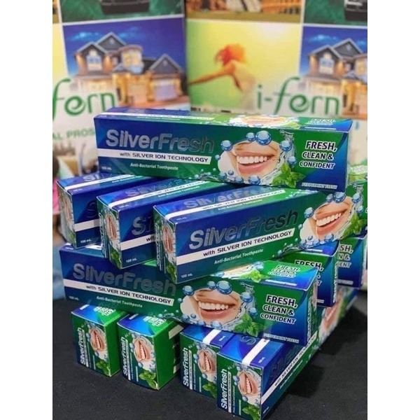 Authentic IFern Silver Fresh Toothpaste Shopee Philippines
