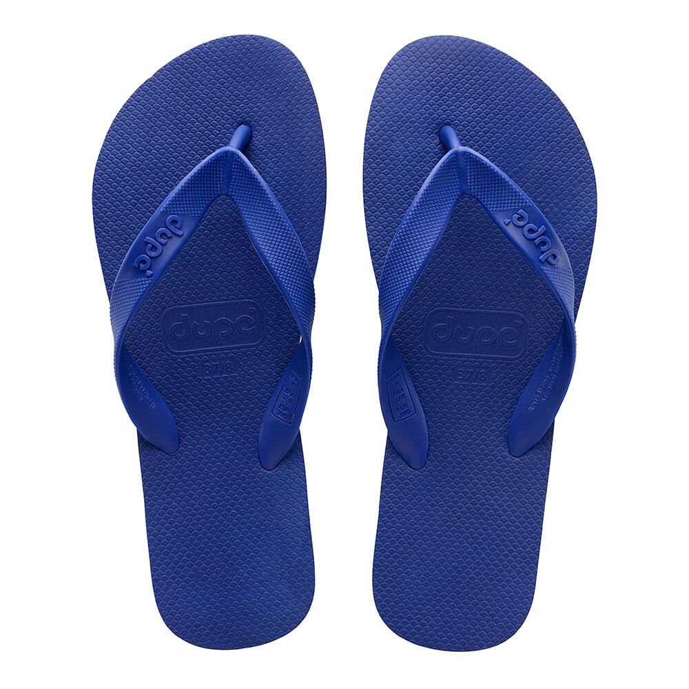 Dupe Unisex Cores Flip Flops (Marine Blue) | Shopee Philippines