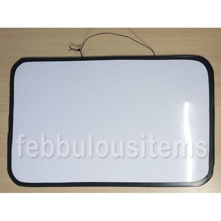 Whiteboard / White board 8"x12" Locally Made Shopee Philippines