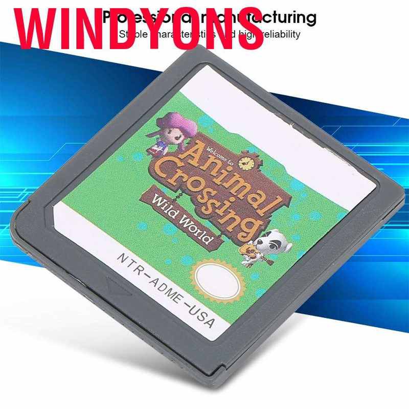 Ready Stock] Windyons Game Card Animal Crossing Wild World For DS/NDS/DS  LITE/NDSI/DSI/DSIXL/DSILL/3DS | Shopee Philippines