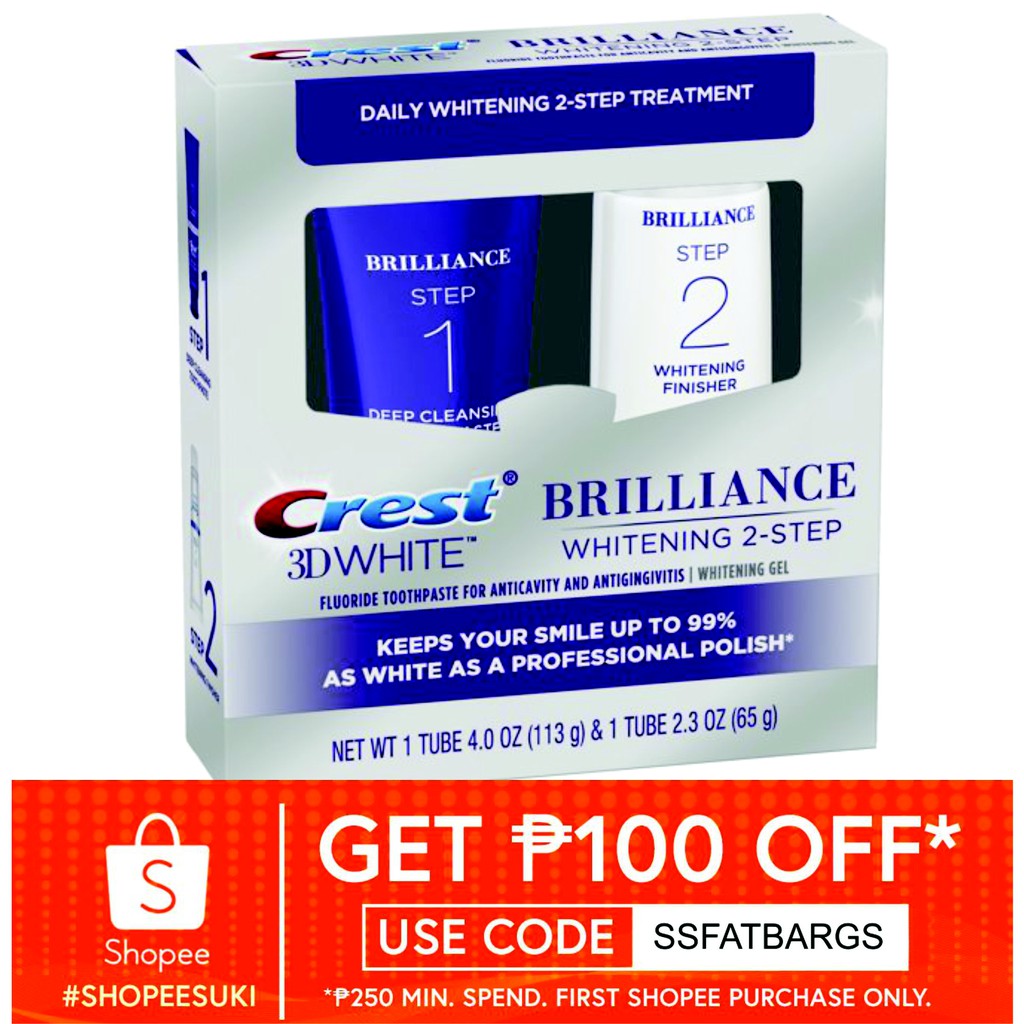 brilliance whitening 2 step