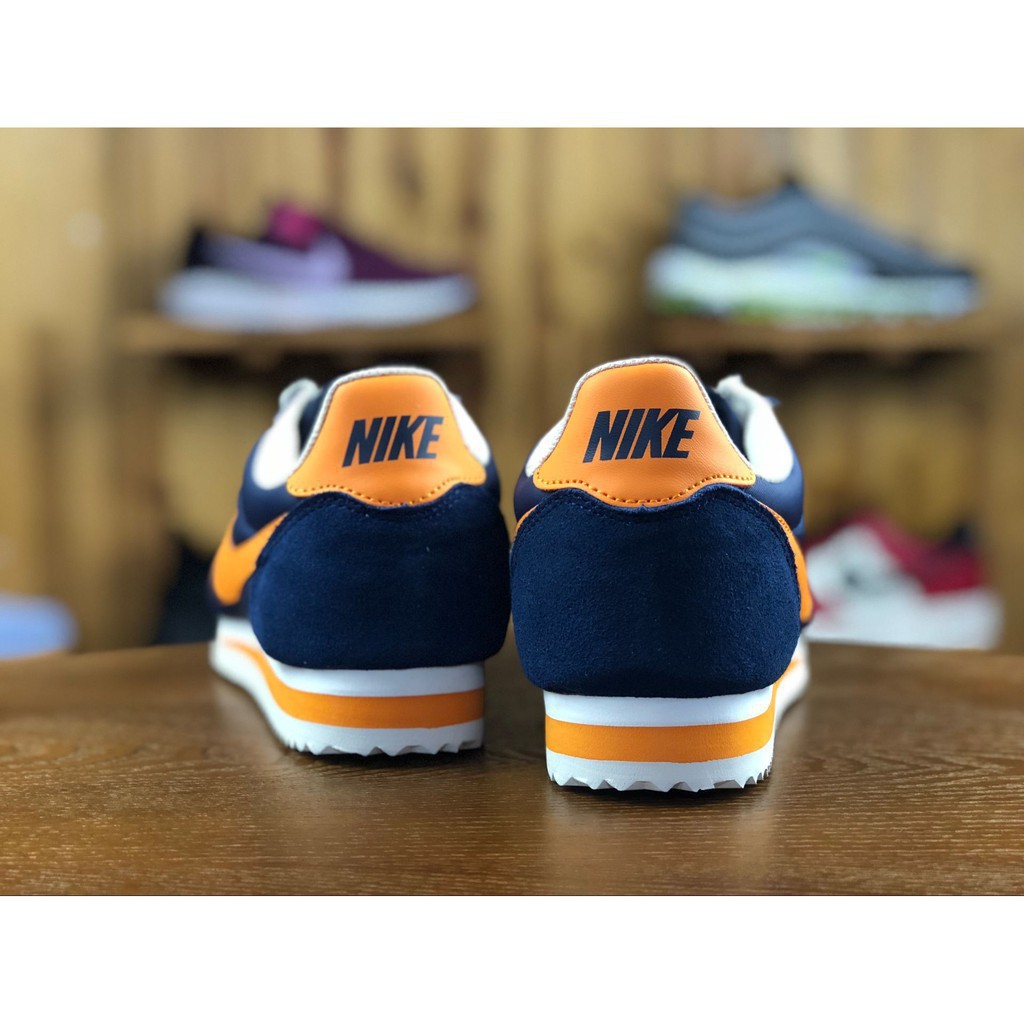 nike cortez biru
