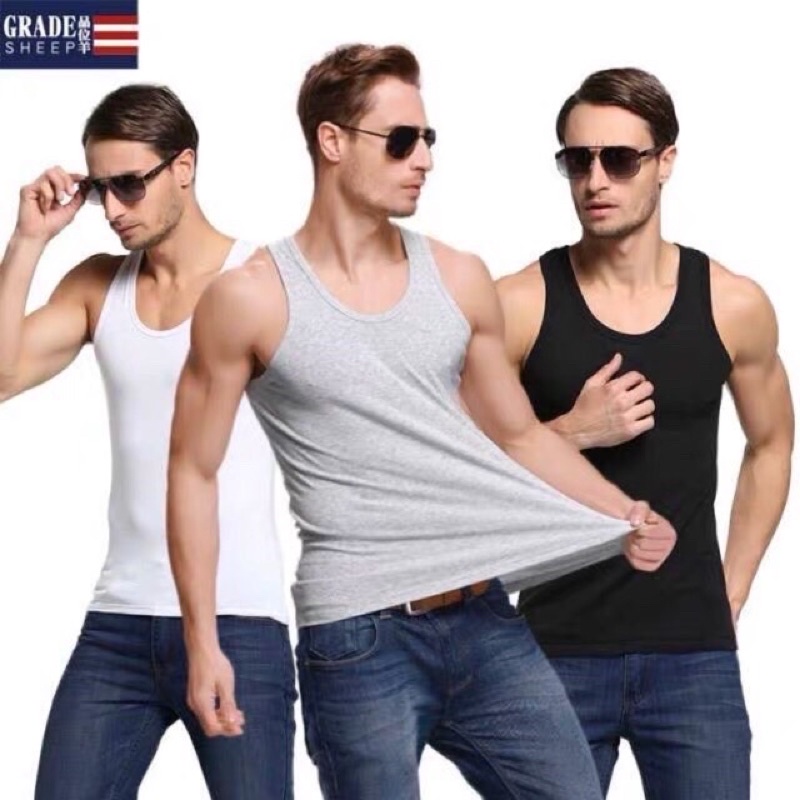 New fashion sando Tanks For Men S-XXL | Shopee Philippines