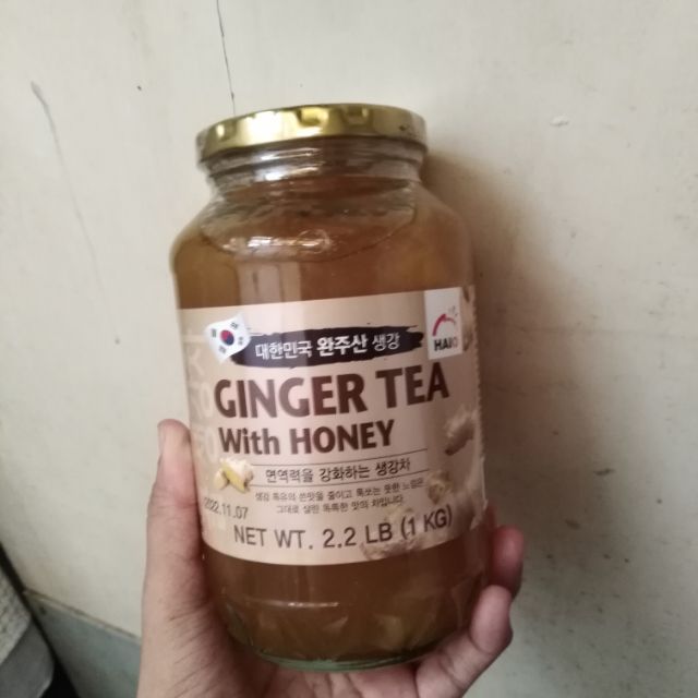 Haio Ginger Tea With Honey With Korean Herbal Tea Ginger Delight Product of Korea 2.2 lb (1 kg