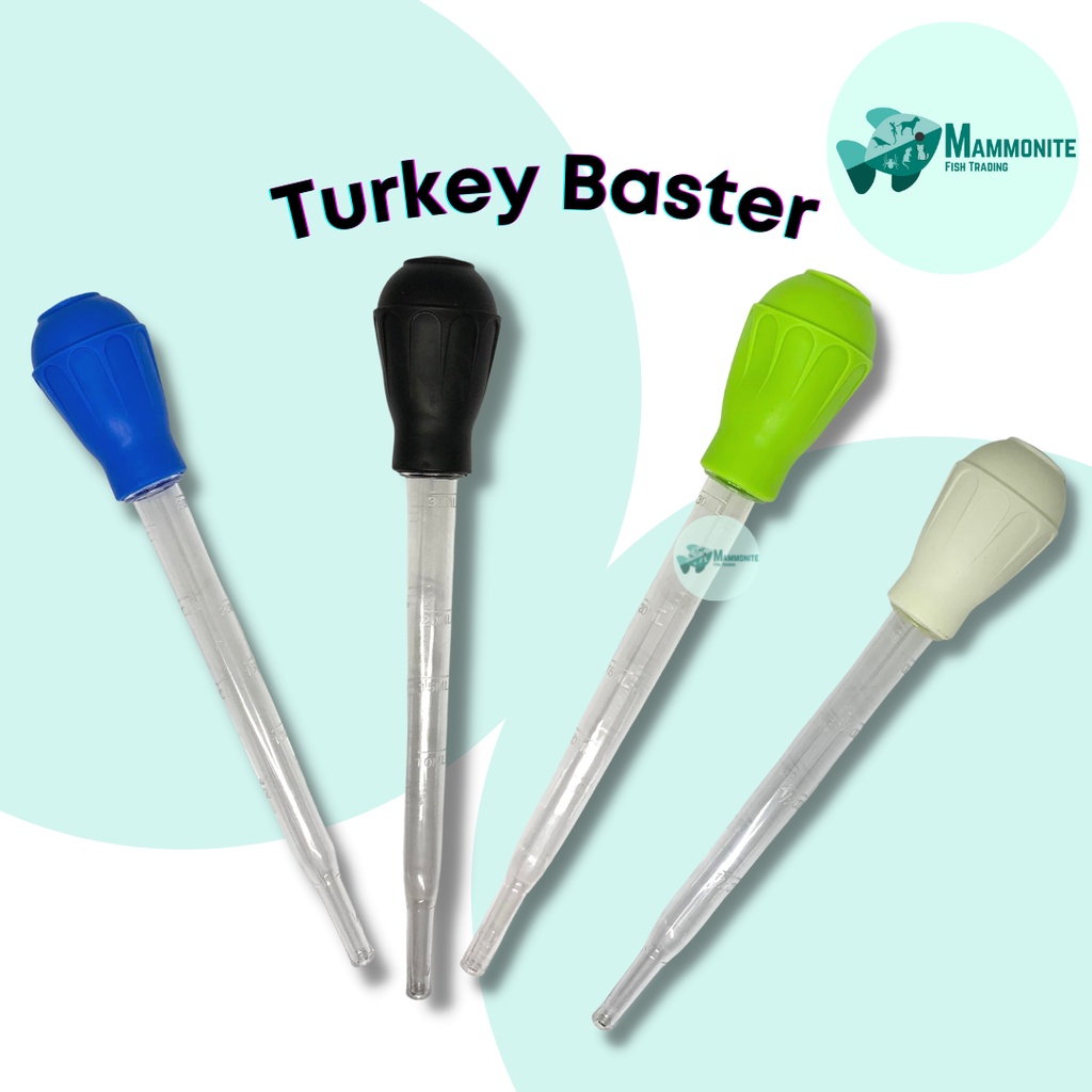 Aquarium Colorful Turkey Baster Suction Turkey Baster Clear Tube