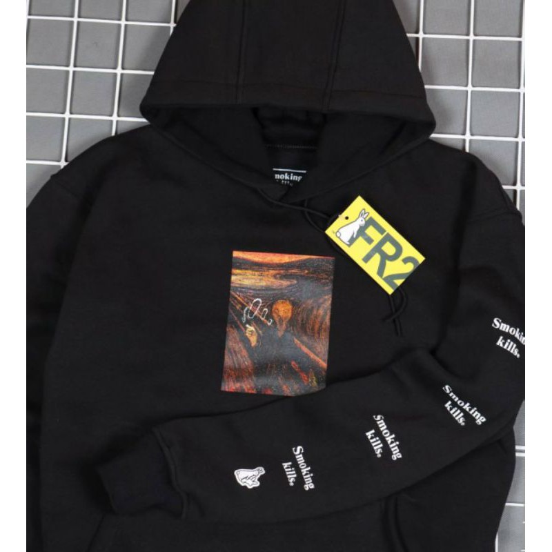 Hoodie Smoking Kills Fr2 Shopee Philippines