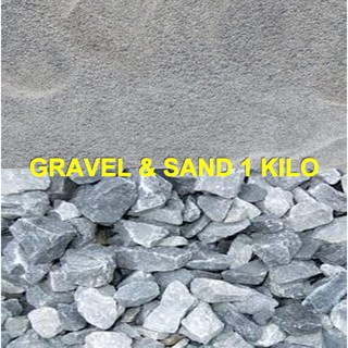 Gravel & Sand 1 Kilo , Vibro Sand, Bistay Sand Gravel 3/4 for Mixing ...