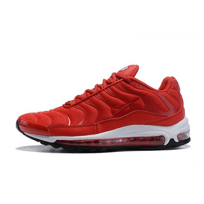red running shoes mens