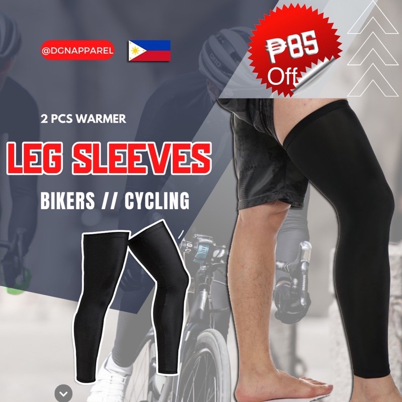 Leg Sleeves for bikers cycling Running Gym basketball volleyball