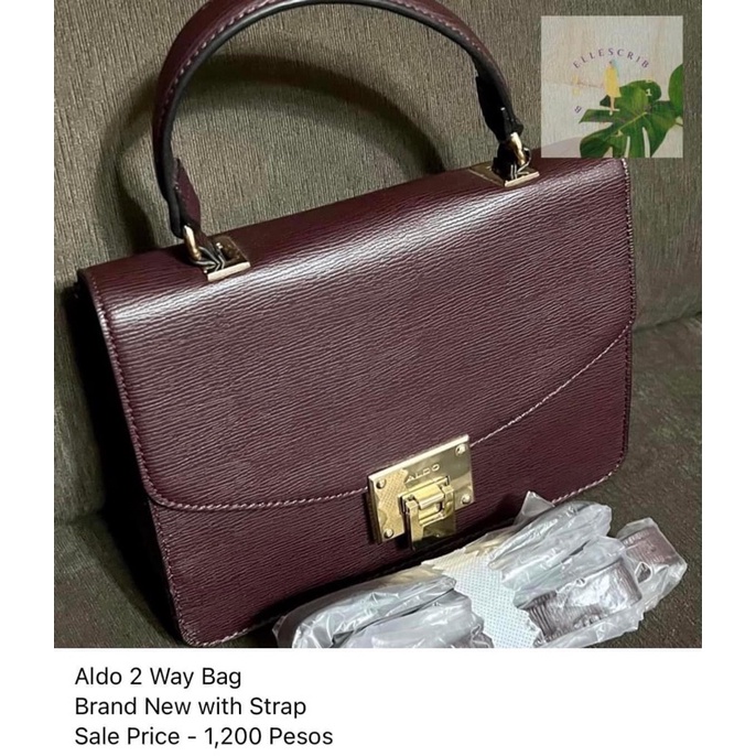 Authentic Aldo 3 Way Bag with Sling SOLD! Shopee Philippines