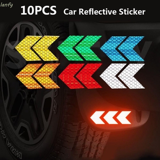 Details about   Electric Reflective Stickers Warning 4pcs/set Pro Reflector Accessories 