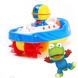 [pororo] Spring Water Play Bath Toy Pororo Boat   No Battery 