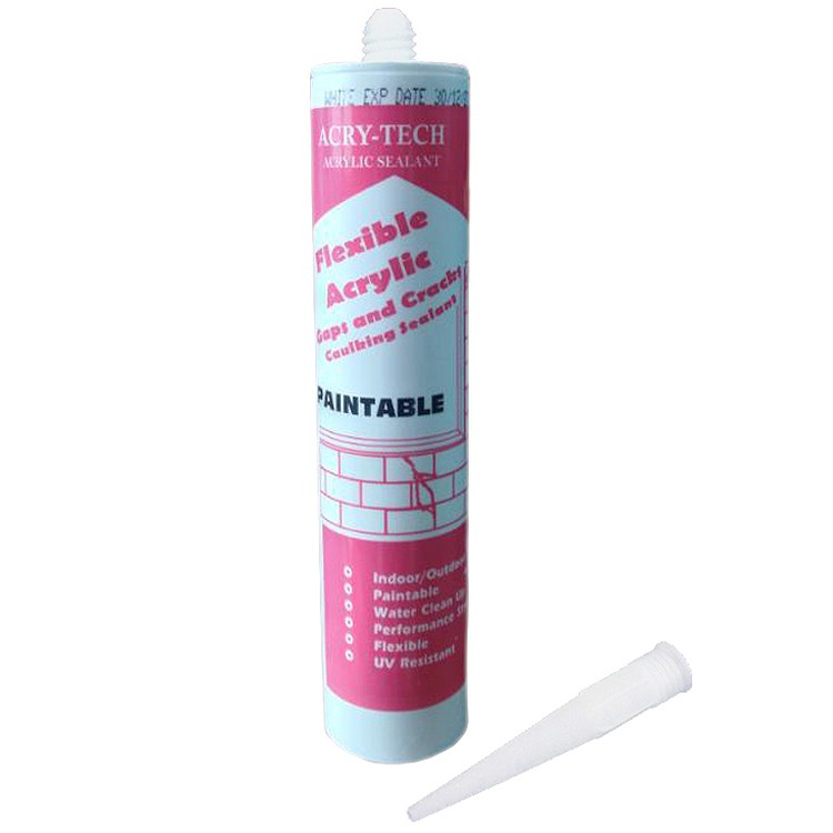 ACRYTECH Acrylic Silicon Silicone Sealant Paintable (Expiry Date