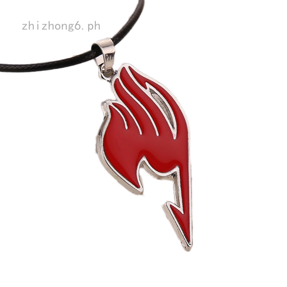 Charming Jewelry Alloy Fairy Tail Guild Sign Pendant Necklace 4 Colors Drop Shipping Shopee Philippines