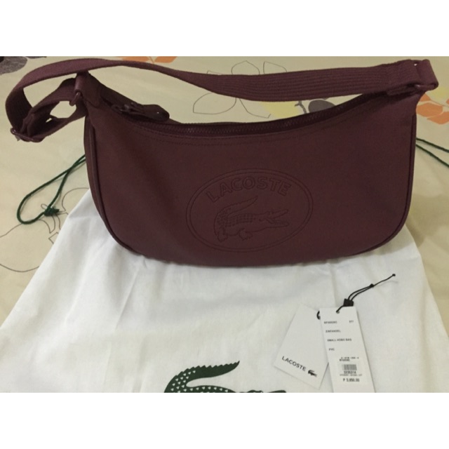 lacoste hobo bag