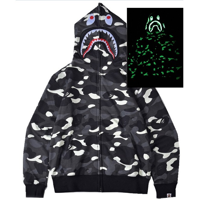 sweater bape shark