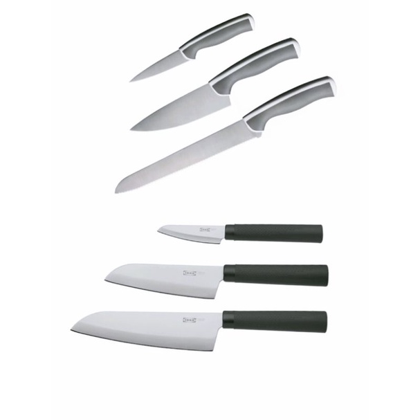 Ikea ANDLiG / FORSLAG knife 3pc set | Shopee Philippines