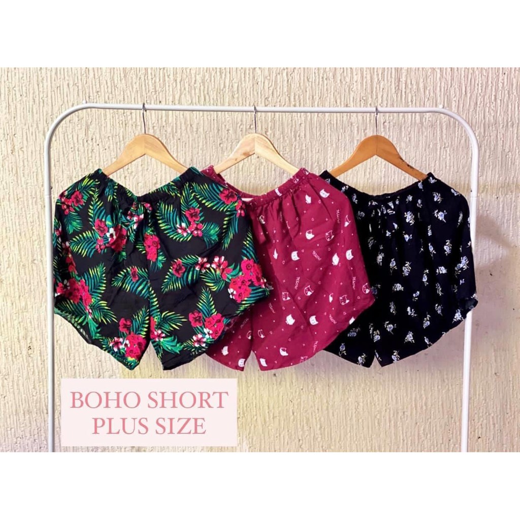 ❣️ PLUS SIZE BOHO SHORTS ❣️ | Shopee 