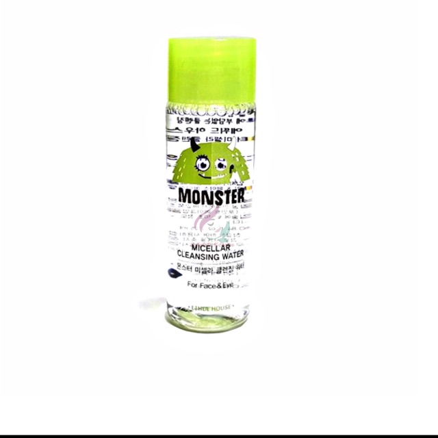 monster micellar cleansing water