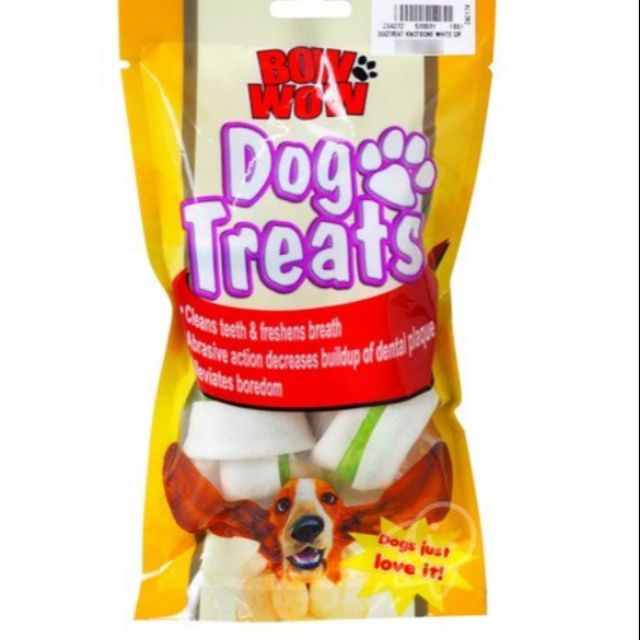 Bow Wow Dog Treats Knot Bone (1 pack 