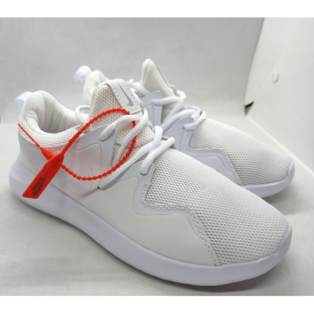 running shoes all white