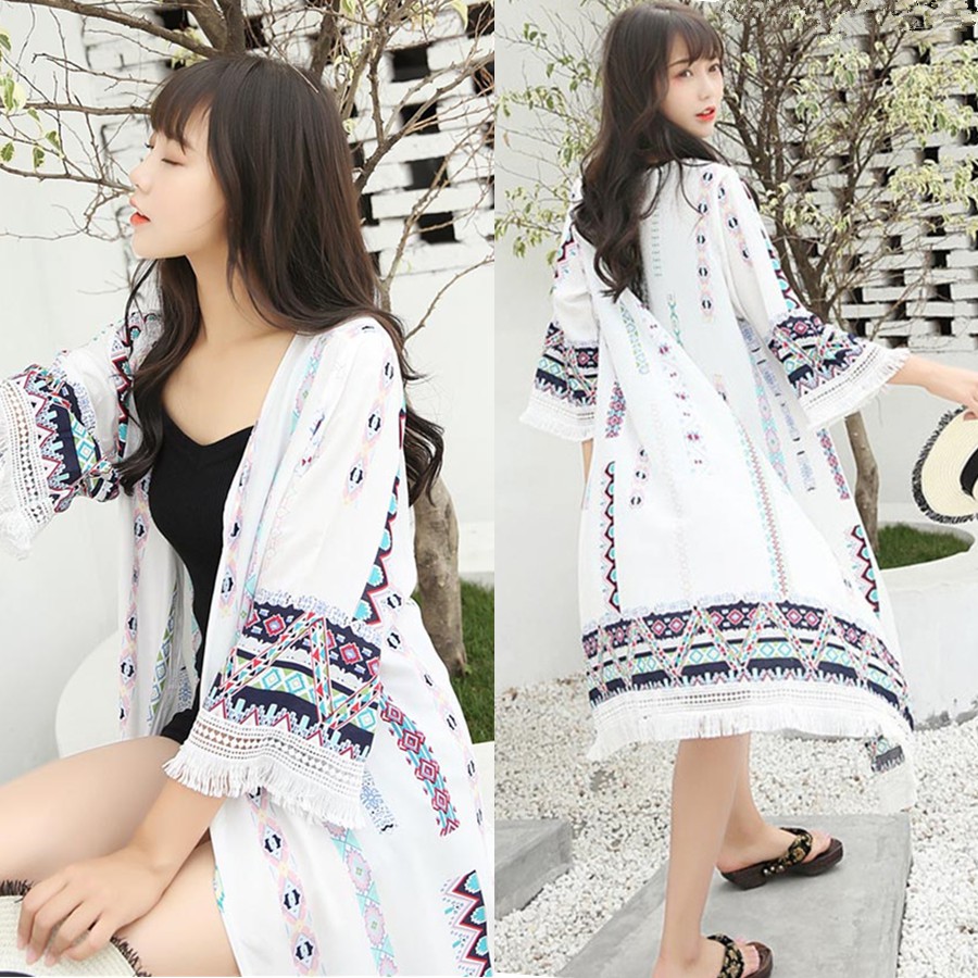 maxi kimono cardigan