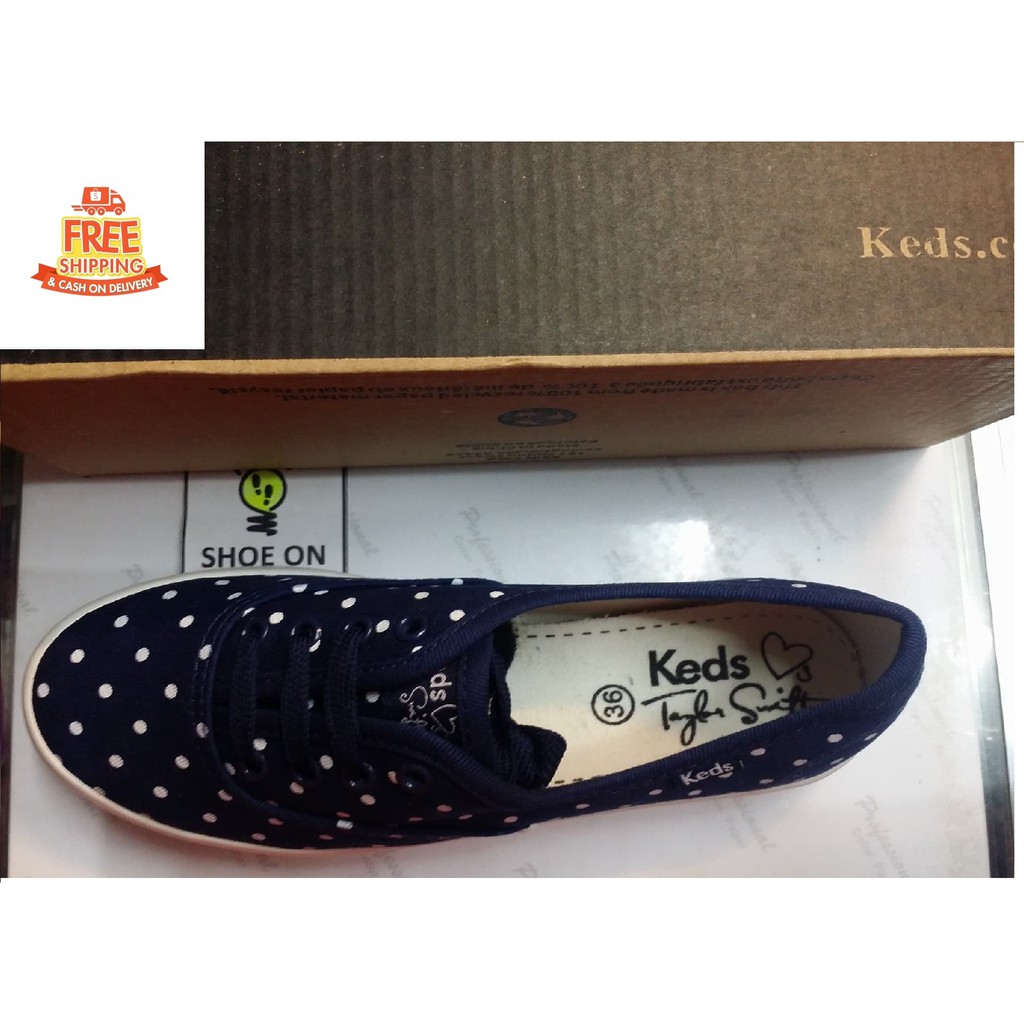 girls navy blue keds