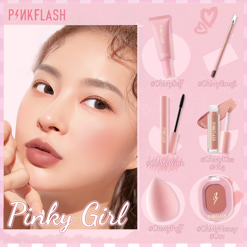 Pinkflash Lipstick Blush Makeup Combo Set - 11Pcs F1F8B6235Bd1415A4E068D6E048156C1