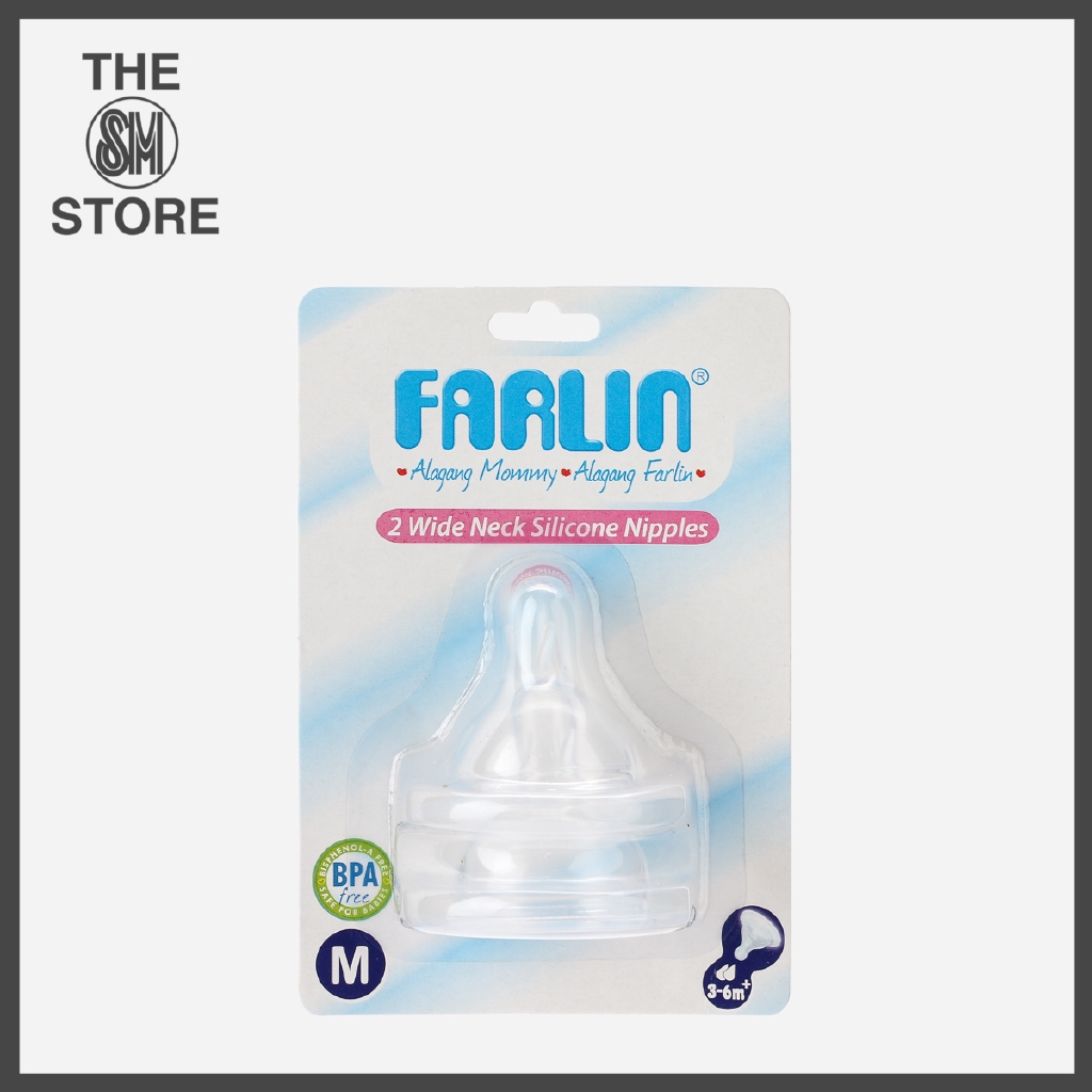 farlin wide neck teats